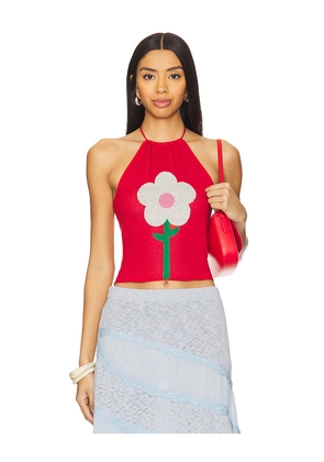 Tyler McGillivary Dori Halter in Red. Size L. Also in XS, M, XL/1X.