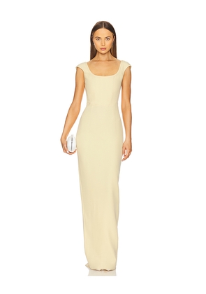 SAU LEE Brooke Gown in Yellow. Size 0. Also in 00, 2, 4, 6.