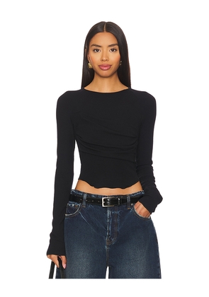 The Line by K Cathal T-shirt in Black. Size L. Also in M, XL.