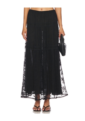 Tularosa Kylie Maxi Skirt in Black. Size L. Also in M.