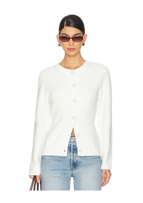 Stitches & Stripes Diana Cardigan in White. Size L. Also in S, XS.