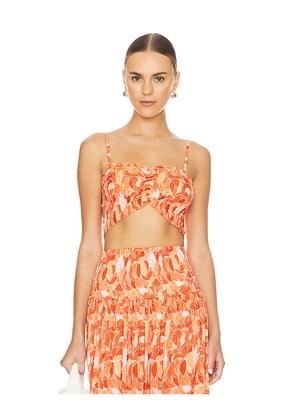 Tiare Hawaii Havana Top in Orange. Size M/L. Also in S/M.