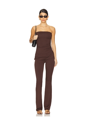 superdown Annalise Pant Set in Brown. Size M. Also in S.