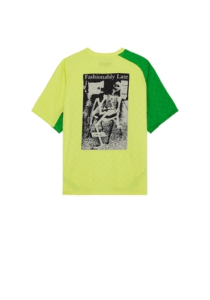 Pleasures Late Sport Shirt in Lemon, Mint. Size L. Also in M.