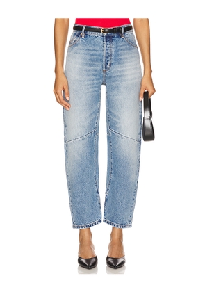 ROLLA'S Jane Barrel Jeans in Blue. Size 24. Also in 25, 27, 28.