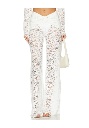 Shani Shemer Madison Pants in White. Size L. Also in S, XS, M.