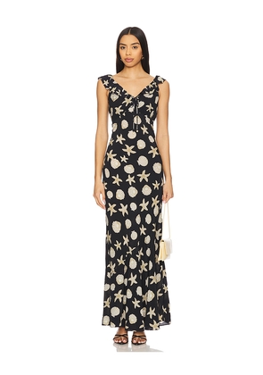 SAYLOR Gali Maxi Dress in Black. Size L. Also in XS, S.