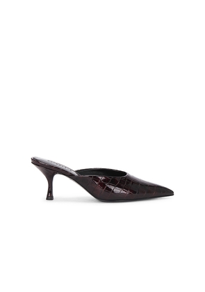 retrofete Bonnie Leather Mule in Burgundy. Size 36. Also in 37, 38.5.