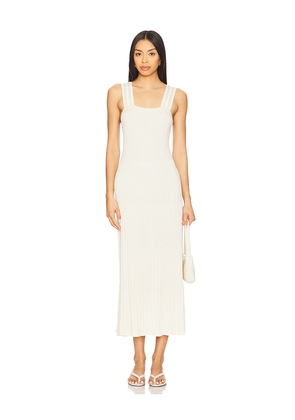 Sancia The Dominique Knit Dress in Beige. Size L. Also in XS, S, M, XL.