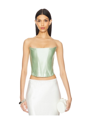 Rezek Studio Star Corset in Sage. Size L. Also in S.