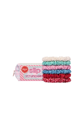 slip Pouch & Skinny Scrunchies Set Of 6 in Beauty: NA.