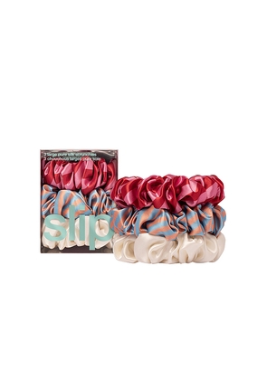 slip Large Scrunchies Set Of 3 in Beauty: NA.