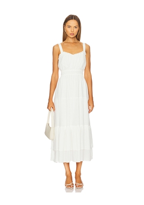 PAIGE Persimmon Dress in White. Size L. Also in XS, S, M, XL.