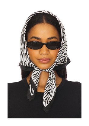 petit moments Zebra Scarf in Black,White.