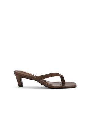 Tony Bianco Topaz Sandal in Chocolate. Size 10. Also in 6, 5, 5.5, 6.5, 7, 7.5, 8, 8.5, 9, 9.5.