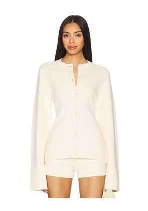 SEROYA Tira Cardigan in Cream. Size M. Also in XL.