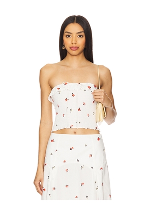 Solid & Striped The Nikki Top in White. Size L. Also in S.