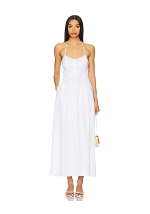 Solid & Striped The Lolita Dress in White. Size L. Also in S, M.