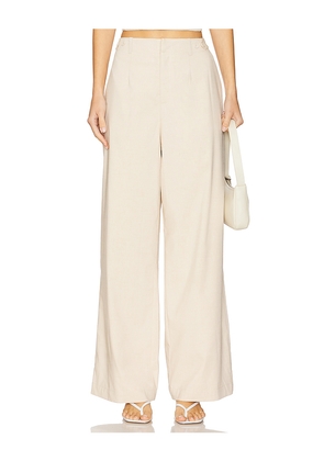SOVERE Freya Pant in Ivory. Size L. Also in XS, S.