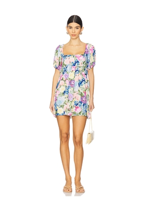 Show Me Your Mumu Smitten Babydoll Dress in Lavender. Size M. Also in S, XS.