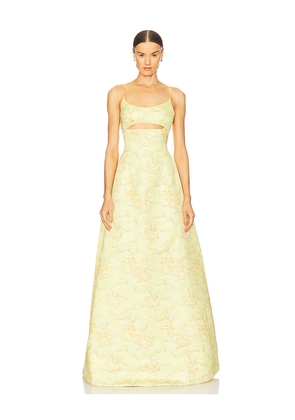 SAU LEE Marie Gown in Yellow. Size 00. Also in 2.