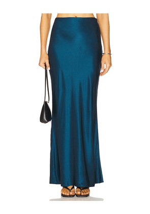 The Sei Bias Maxi Skirt in Blue. Size 2. Also in 8.