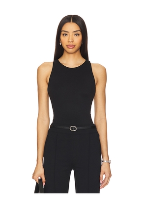 SPANX Smoothing Jersey Racer Back Tank in Black. Size L. Also in S, XS, M.