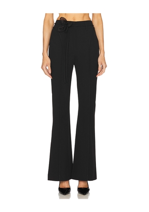 ROTATE High Waisted Rose Pants in Black. Size 32. Also in 38, 40.