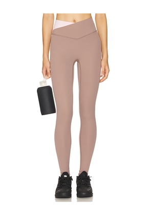 P.E Nation Wander Full Length Legging in Taupe. Size L. Also in M.