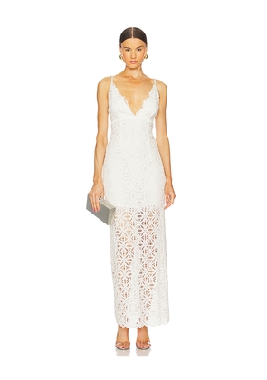 Sabina Musayev Iara Dress in White. Size L. Also in S, XL.