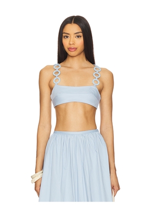 Saudade Bora Bora Top in Baby Blue. Size L. Also in XS.