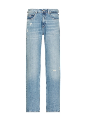 Tommy Jeans Jaimie Relaxed Straight Jeans in Blue. Size 30. Also in 31.