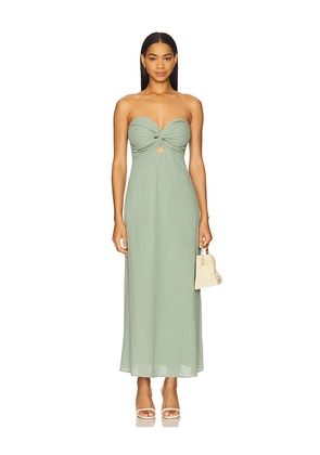 SNDYS x REVOLVE Lilly Dress in Sage. Size L. Also in XXS, XS, S, M, XL, XXL.