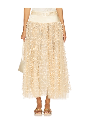 SIEDRES Mosean Skirt in Beige. Size 32. Also in 34, 36, 38.