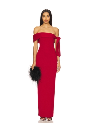 SNDYS x REVOLVE Jaymes Maxi Dress in Red. Size L. Also in XXS, XS, S, M, XL, XXL.