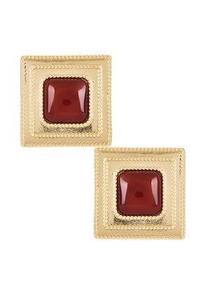 retrofete Umbriana Earring in Red.