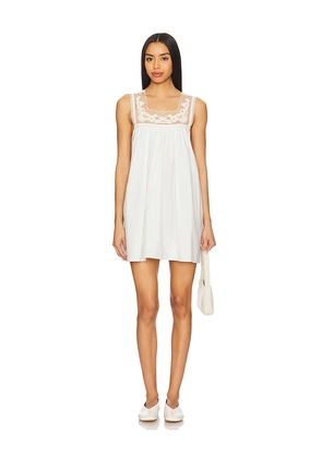 Tularosa x Emma Rose Peyton Mini Dress in White. Size L. Also in XS, XXS, S, M, XL.