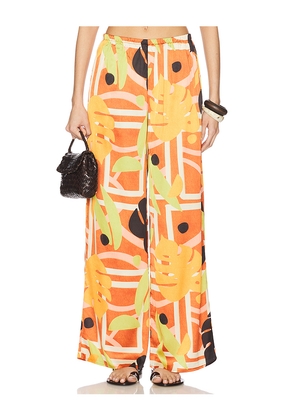 SEVEN WONDERS Mirage Pant in Orange. Size L. Also in XS, S, M, XL.