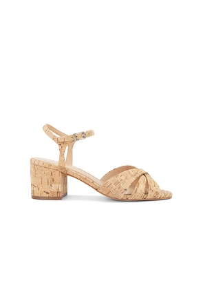Schutz Keefa Mid Block Heel in Neutral. Size 10. Also in 6, 7.5, 8.5, 9.5.