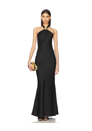 Runaway The Label Chara Maxi Dress in Black. Size L. Also in XS, S, M, XL.