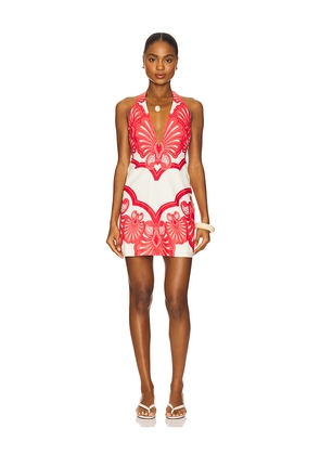 Shani Shemer Kennedy Mini Dress in Red. Size L. Also in M.