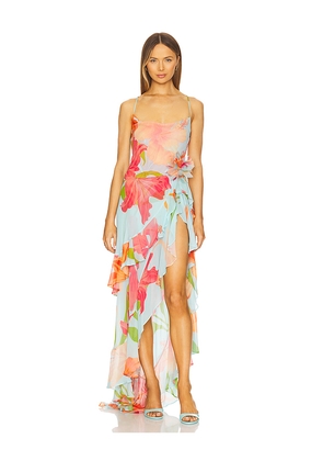 retrofete Samara Dress in Blue. Size M. Also in S.