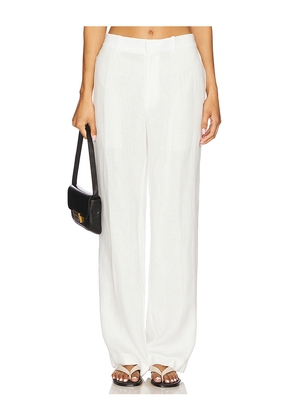 Polo Ralph Lauren Relaxed Full Length Pants in White. Size 2. Also in 4, 6.