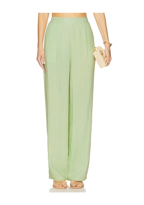 PEIXOTO Quinni Pant in Green. Size M. Also in S, XL, XS.