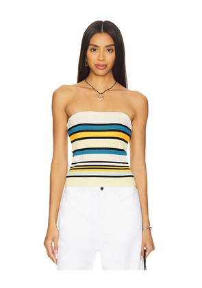 Solid & Striped The Bria Top in Yellow,Blue. Size L. Also in M.