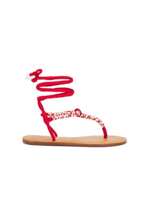 Schutz Claire Sandal in Red. Size 10. Also in 6, 6.5, 7.5, 8, 8.5.