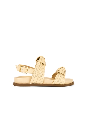 Schutz Kareena Knot Sporty Sandal in Neutral. Size 10. Also in 6, 6.5, 7, 7.5, 8, 8.5, 9, 9.5.