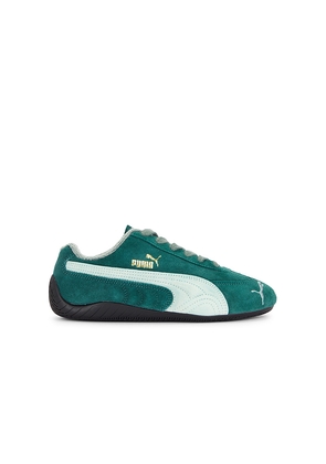 Puma Select Speedcat The Neverworn V Sneaker in Green. Size 10. Also in 9, 9.5.