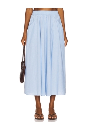 PEIXOTO Paula Skirt in Baby Blue. Size L. Also in S.