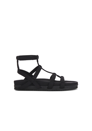 R0AM Antares Sandal in Black. Size 6. Also in 9.